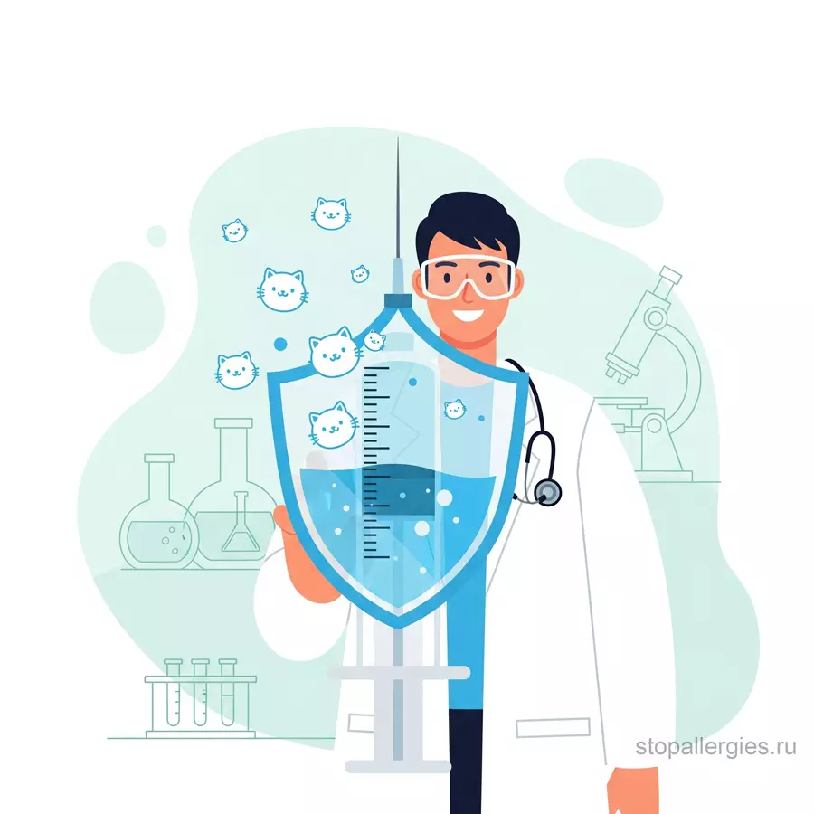 Прорыв в лечении аллергии на кошек: представлены новые гипоаллергенные вакцины